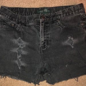 Ralph Lauren Distressed Jean Shorts